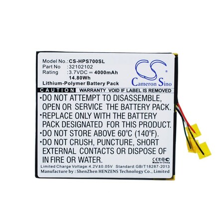 Bsc Preferred HP Slate 7 Extreme Tablet Replacement Battery CS-HPS700SL
